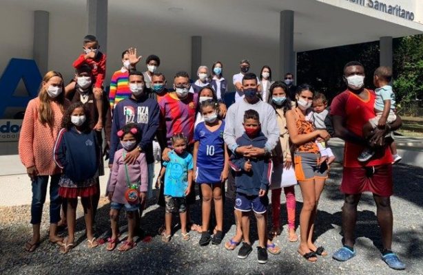 thumbnail de Casa do Bom Samaritano recebe grupo de 19 migrantes venezuelanos