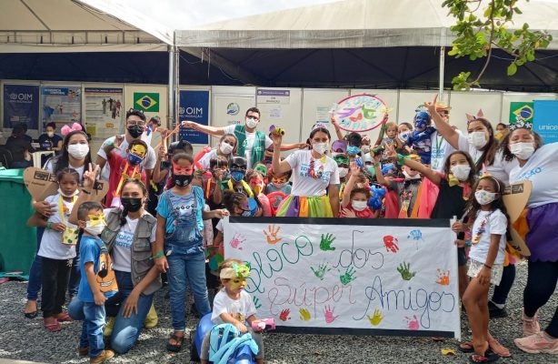 thumbnail de Bloquinho Súper Panas fez a alegria de crianças venezuelanas no carnaval