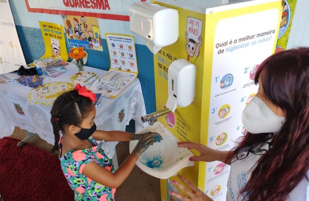 thumbnail de Escolas do município de Setubinha (MG) recebem lavatórios de mãos para higiene e prevenção da Covid-19 no retorno às aulas