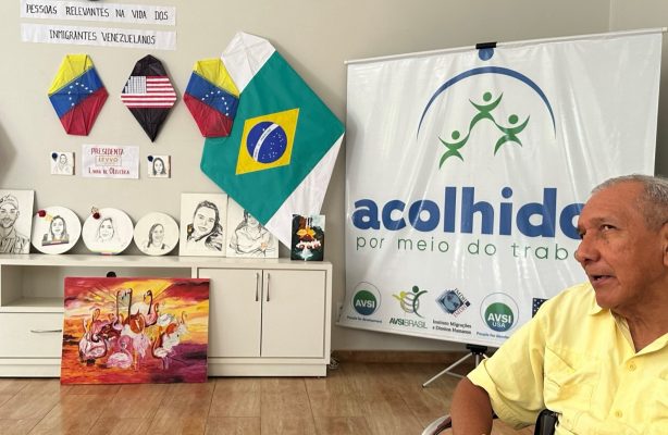 thumbnail de DISTRITO FEDERAL: VENEZUELANO EXPÕE SUA ARTE NA CASA BOM SAMARITANO
