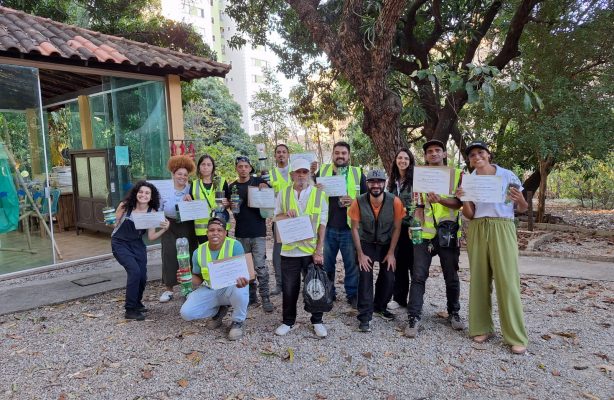 thumbnail de Revitalizar 6: conexões naturais e inclusão social em oficinas de plantio e compostagem