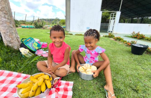 thumbnail de Aprender brincando: piquenique educativo une alimentação saudável e diversão no Ciranda Viva