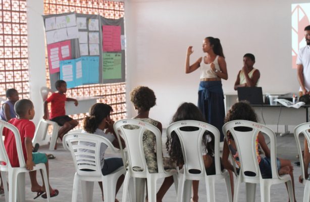 thumbnail de Comunidade Guerreira Zeferina recebe curso de educação ambiental para crianças