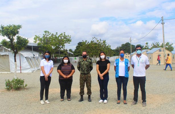 thumbnail de Representantes da prefeitura de Boa Vista visitam abrigos da Operação Acolhida