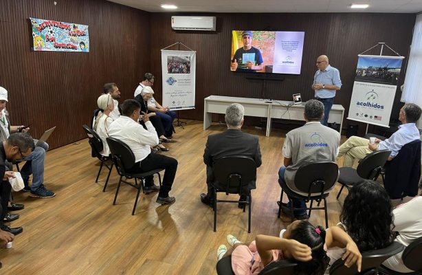 thumbnail de Distrito Federal: Casa Bom Samaritano recebe visita de representantes do ACNUR e governo do México