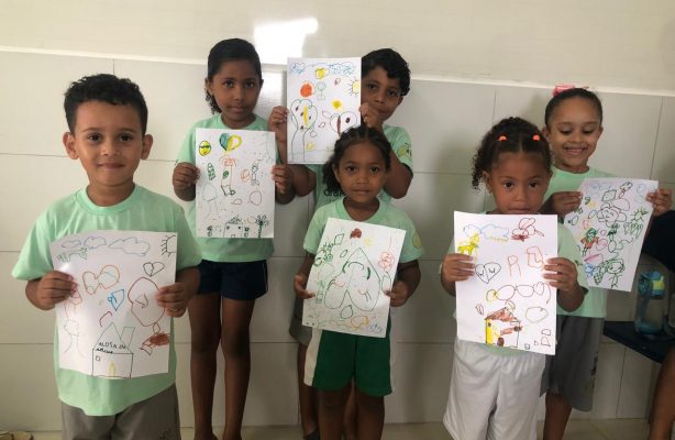 thumbnail de Férias com cores, música e imaginação: atividade lúdica encanta crianças da zona rural de Catu (BA)